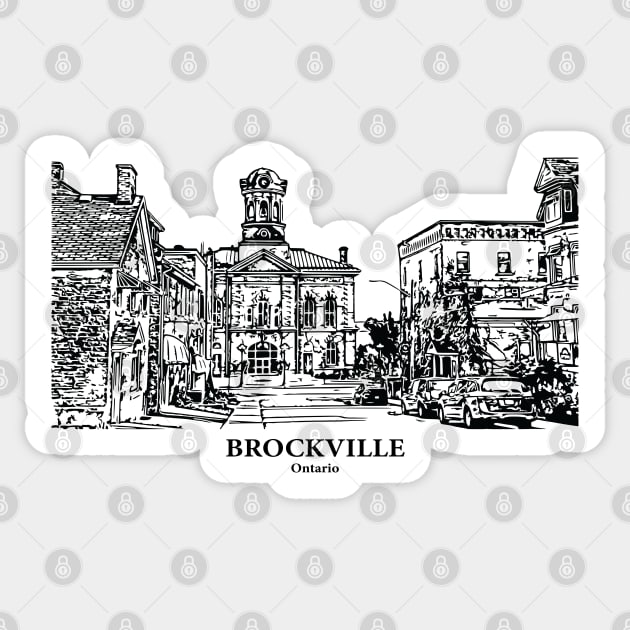 Brockville - Ontario Sticker by Lakeric